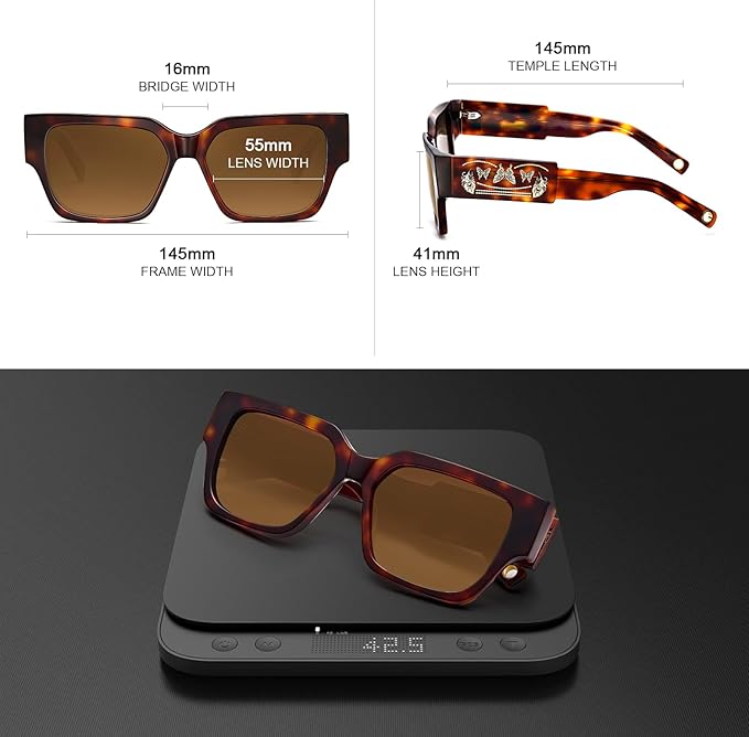 Brown Monika-Rome Sunglasses