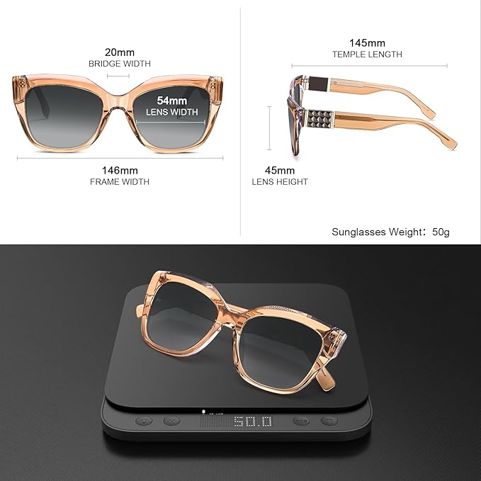 Brown Phoebe-Stunning Sunglasses
