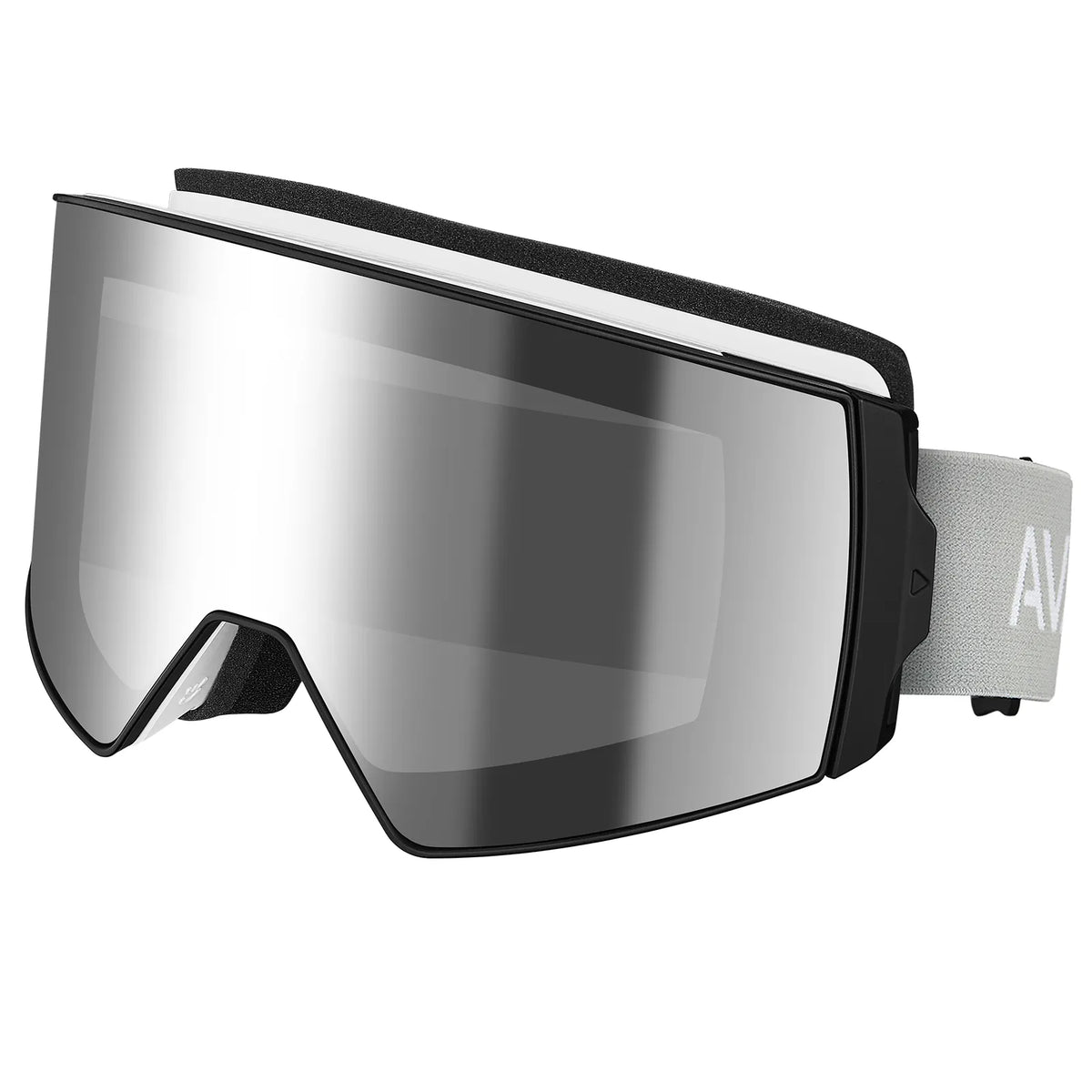Black Mountain Apex-Silver Lens Snow Goggles