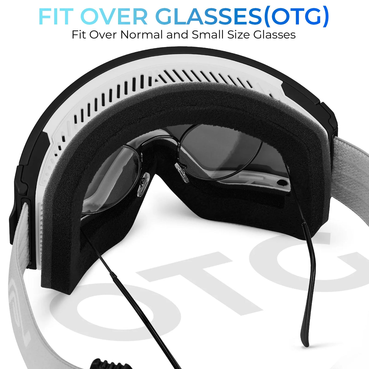 Black Mountain Apex-Silver Lens Snow Goggles