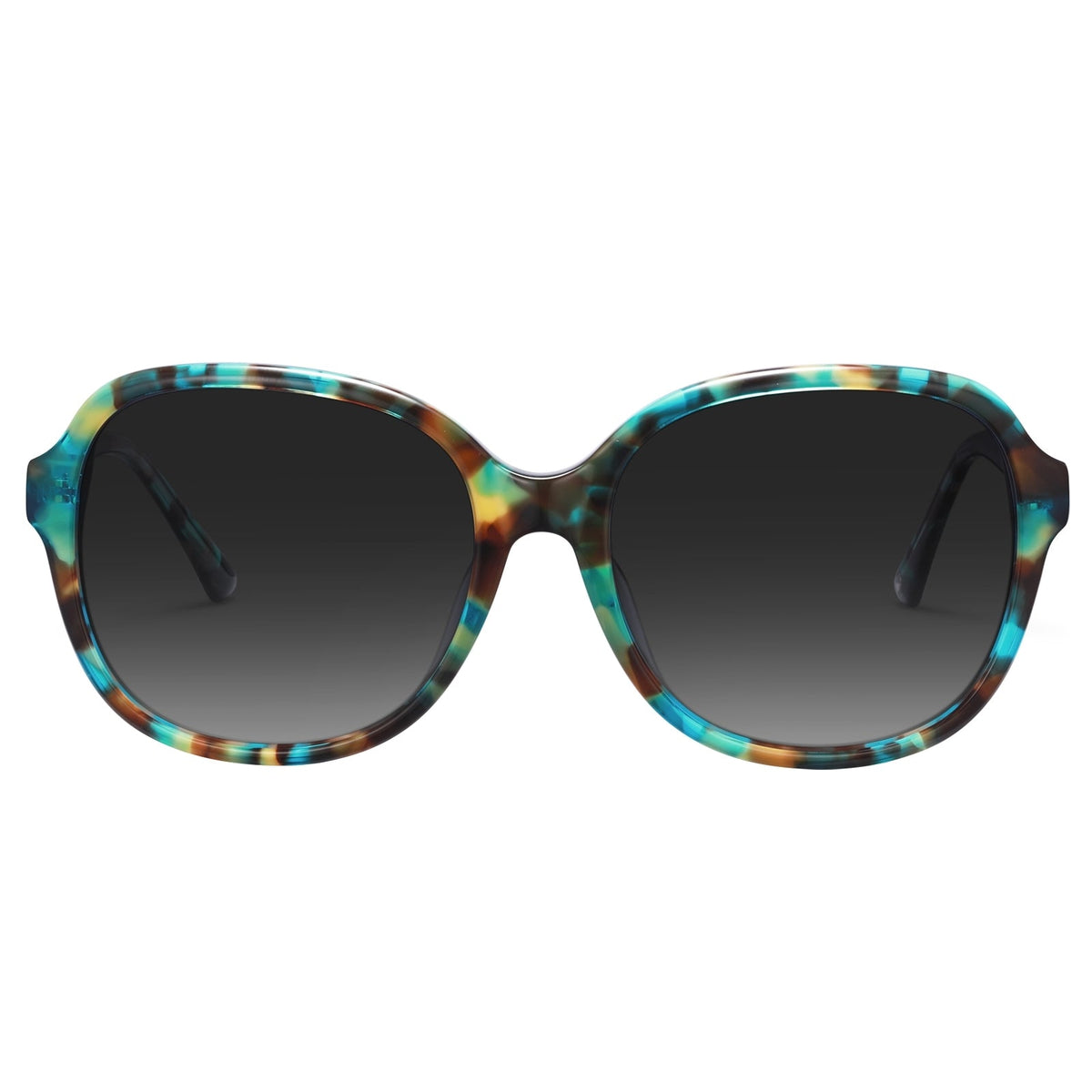 Blue striped Matthew-Whispering Garden Sunglasses