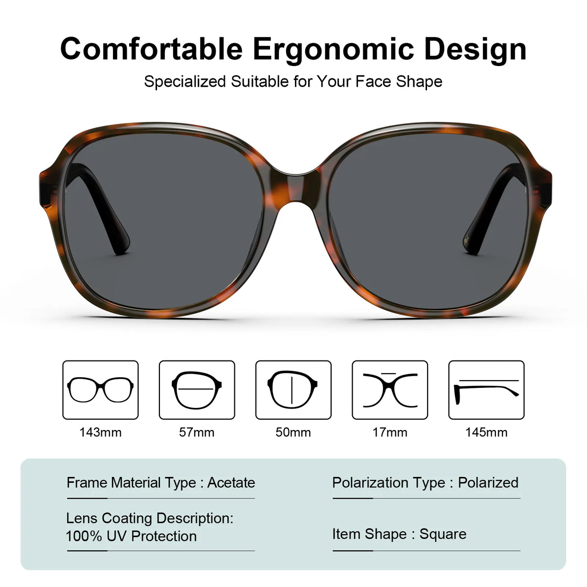 Tortoise Matthew-Dusk Serenity Sunglasses