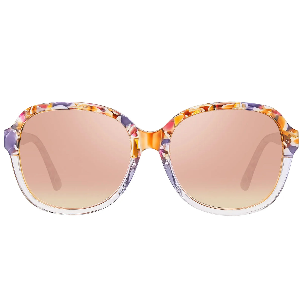 Floral Matthew-Blush Wave Sunglasses
