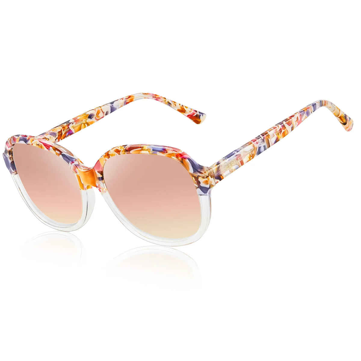 Floral Matthew-Blush Wave Sunglasses