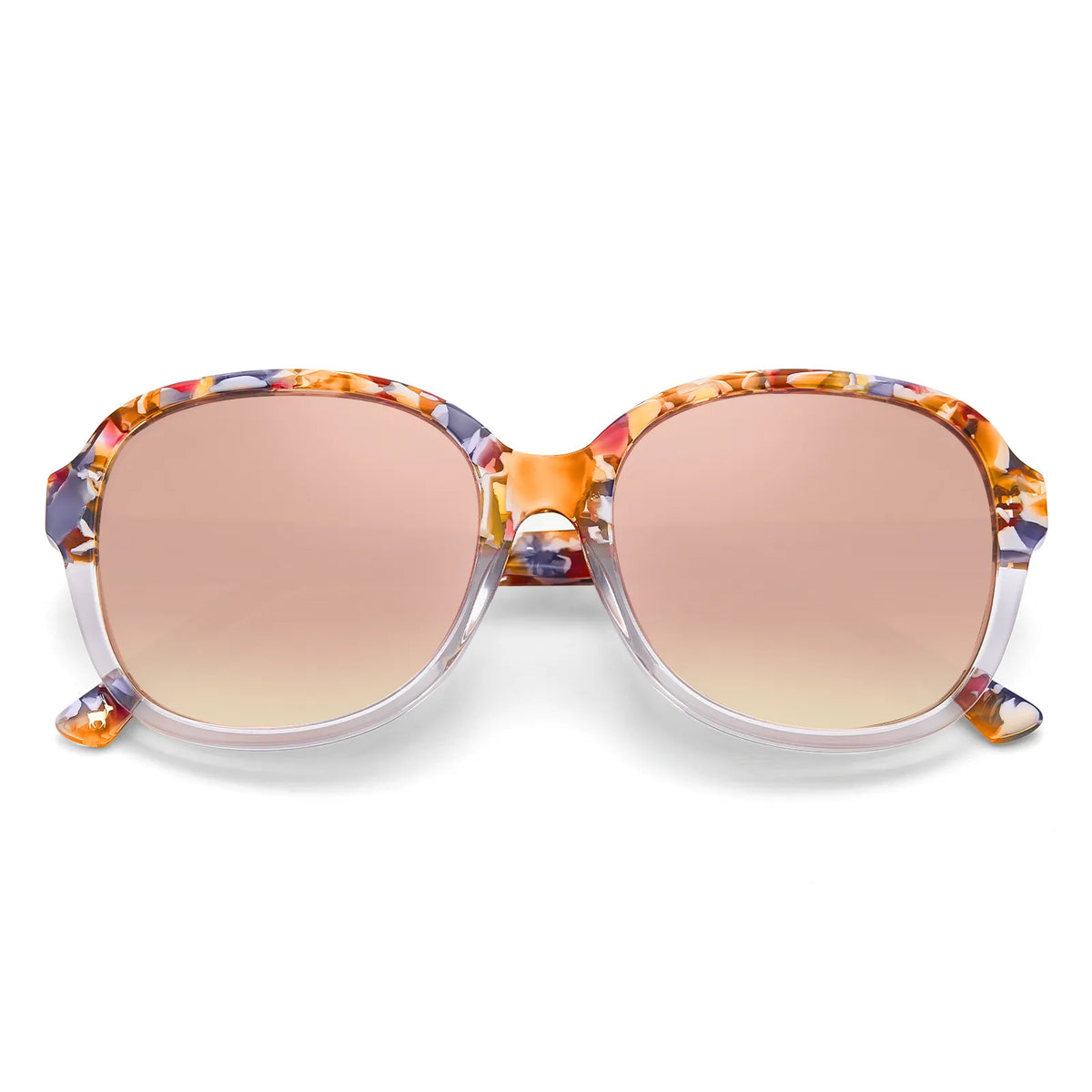 Floral Matthew-Blush Wave Sunglasses