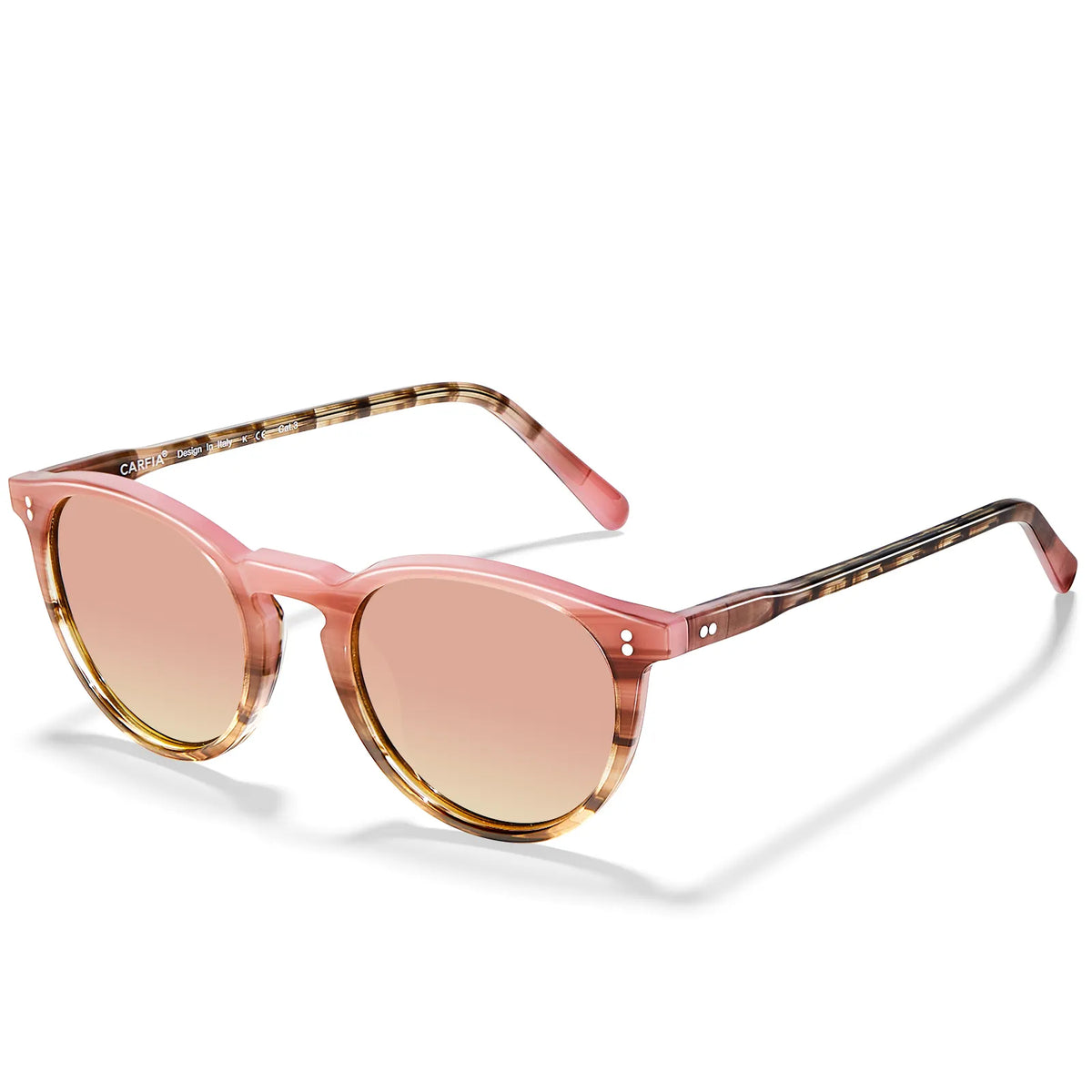 Striped Buffalo-Misty Pink Fusion Sunglasses