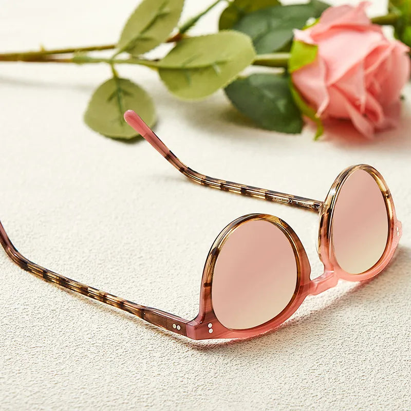 Striped Buffalo-Misty Pink Fusion Sunglasses