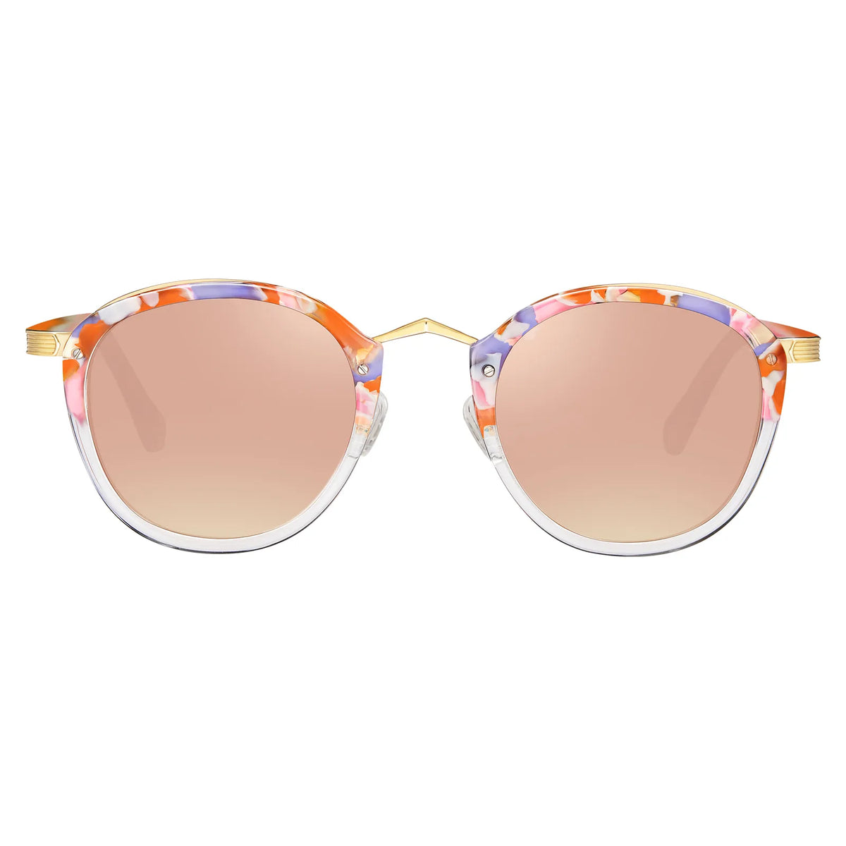 Floral Juneau-Blush Blossom Sunglasses
