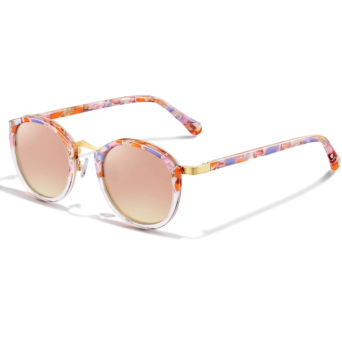 Floral Juneau-Blush Blossom Sunglasses