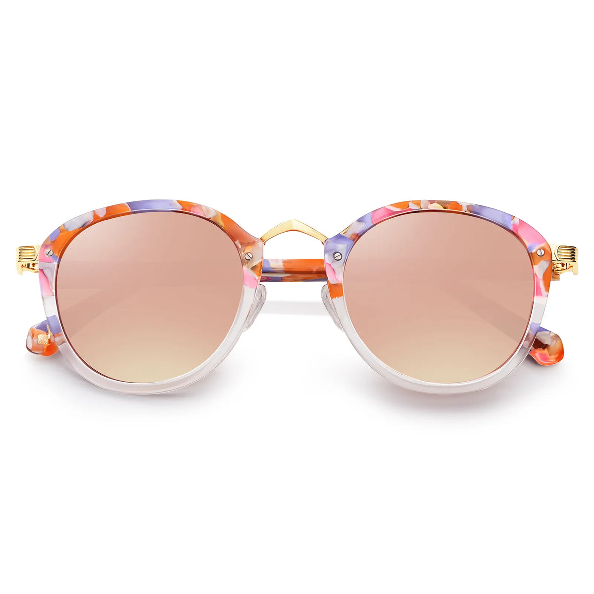 Floral Juneau-Blush Blossom Sunglasses