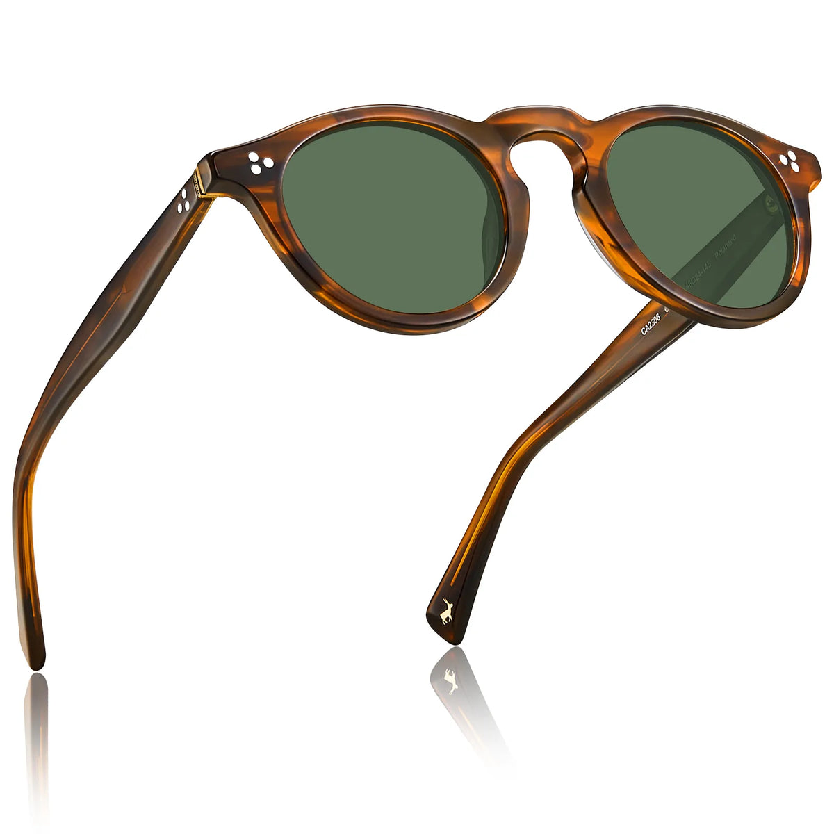 Striped Mesa-Artistic Flow Sunglasses