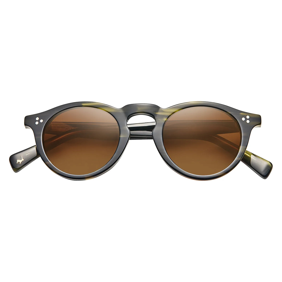Striped Mesa-Forest Swirl Sunglasses