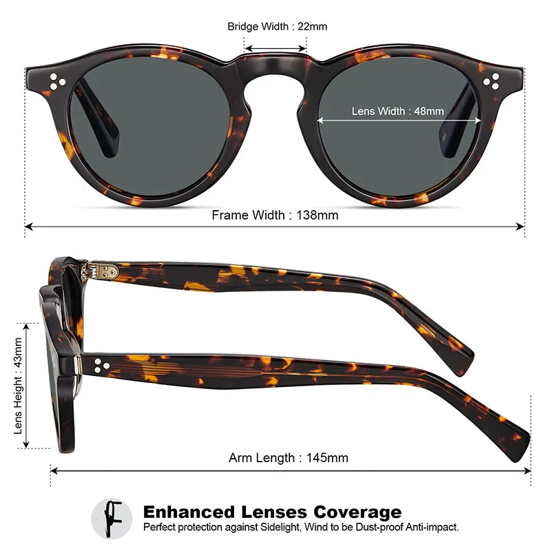 Tortoise Mesa-Delicate Charm Sunglasses