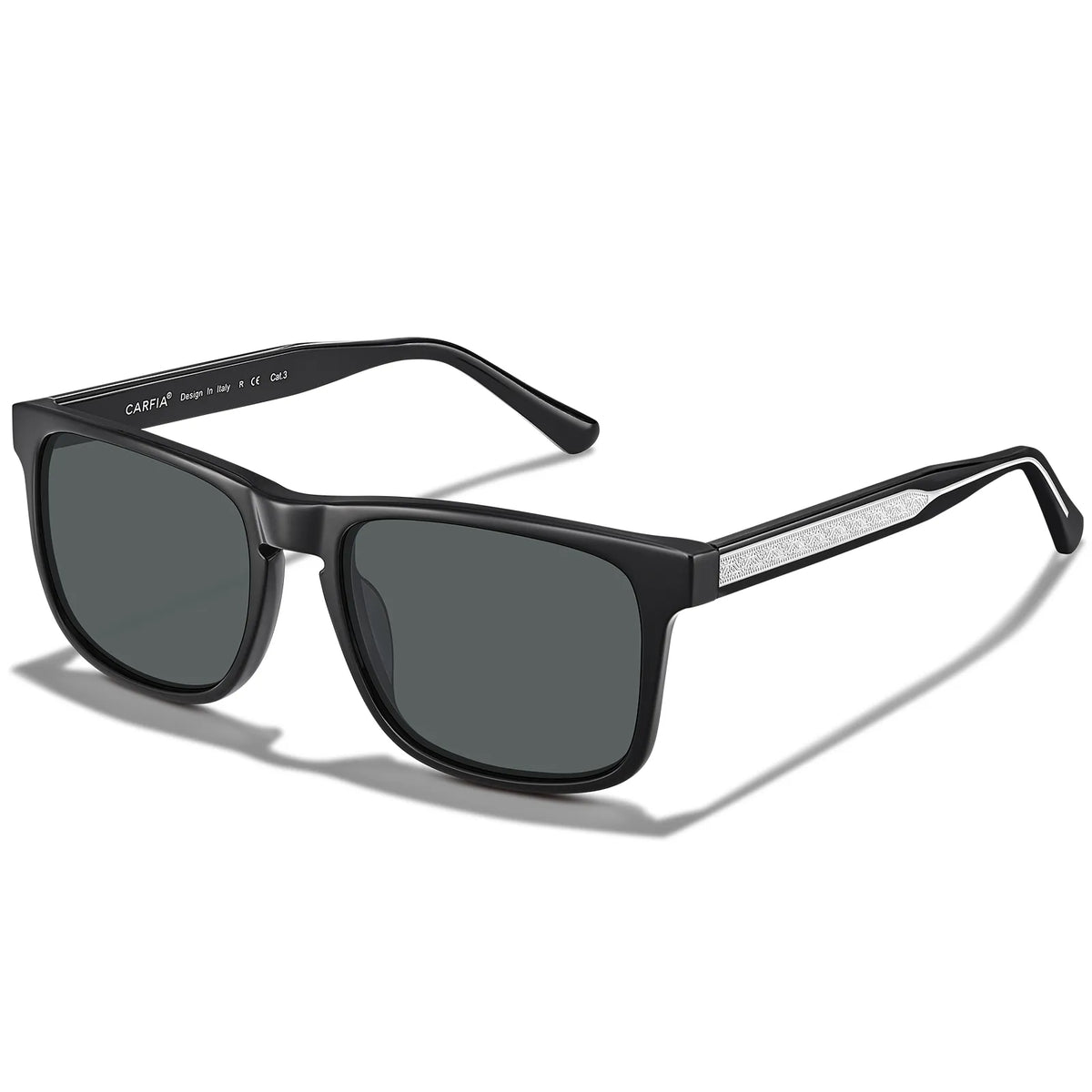 Black Solvang-Shadow Line Sunglasses