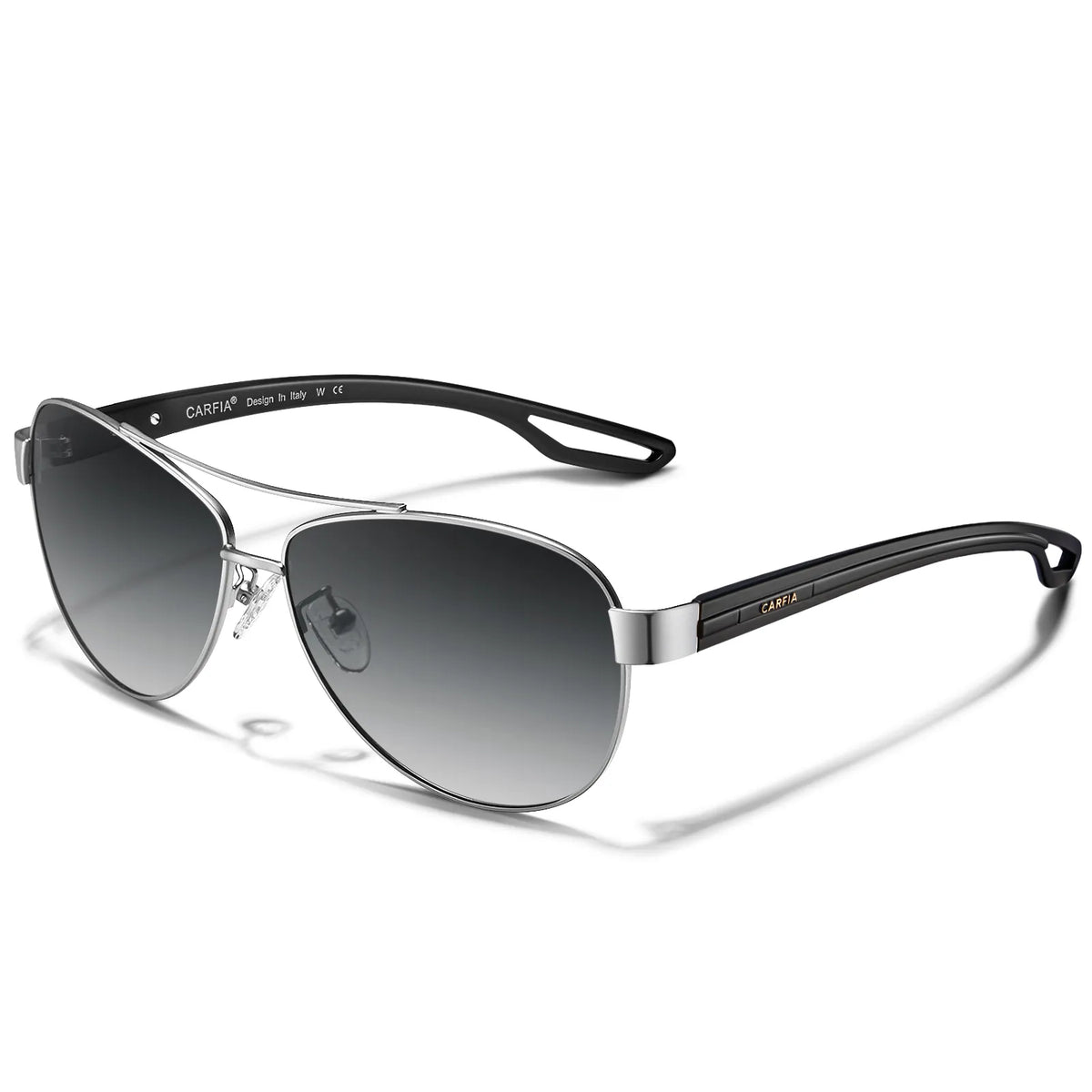 Silver Tiamo-Stormy Skies Sunglasses
