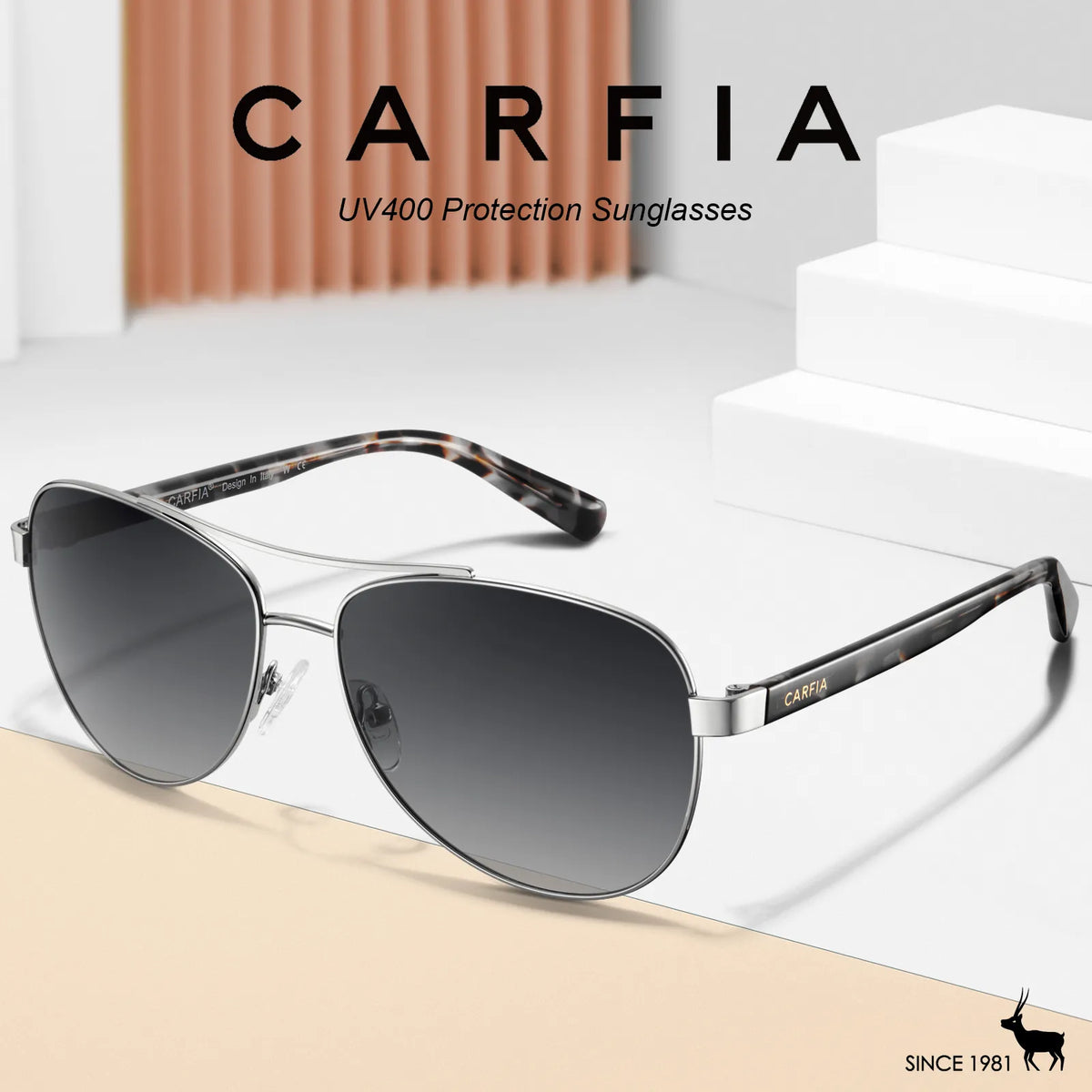 Silver Poptart Silver Breeze Sunglasses