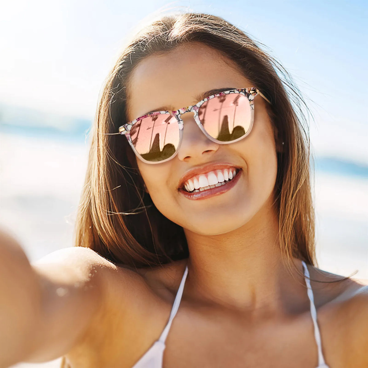 Floral Alva-Garden Party Sunglasses