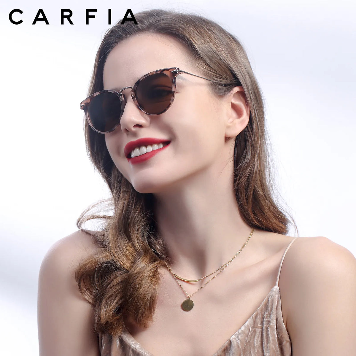 Pink tortoise Eureka-Petal Dreams Sunglasses