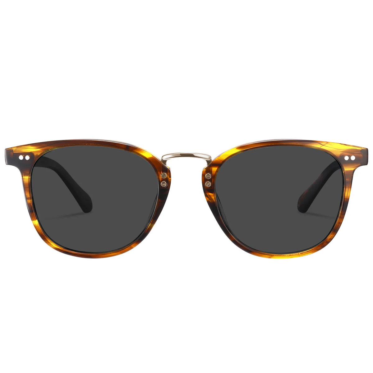 Striped Auburn-Mystic Veil Sunglasses
