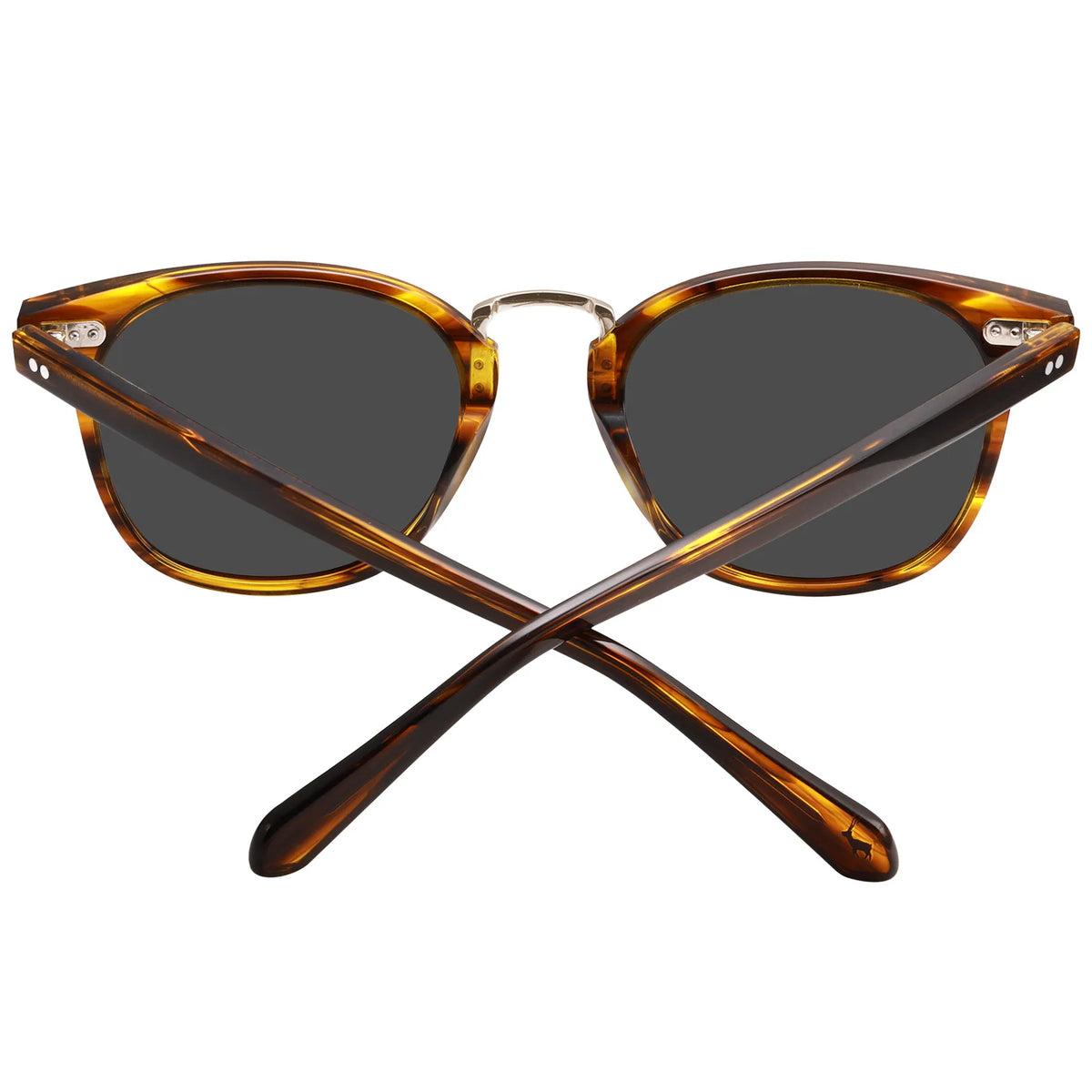 Striped Auburn-Mystic Veil Sunglasses
