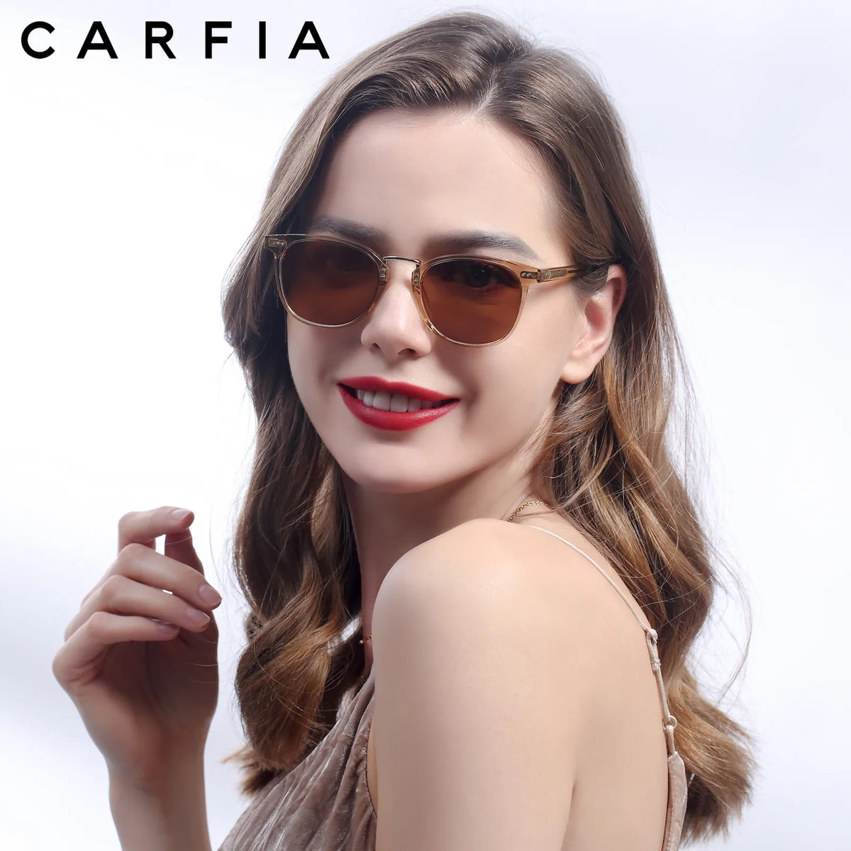 Auburn Teabreeze cat-eye acetate sunglasses, view 4