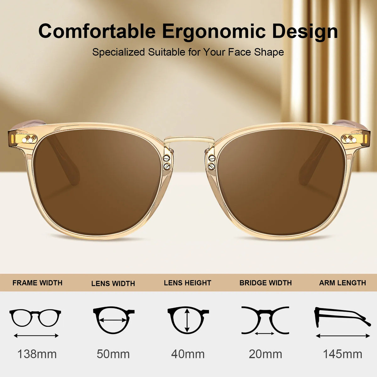 Auburn Teabreeze cat-eye acetate sunglasses, view 8