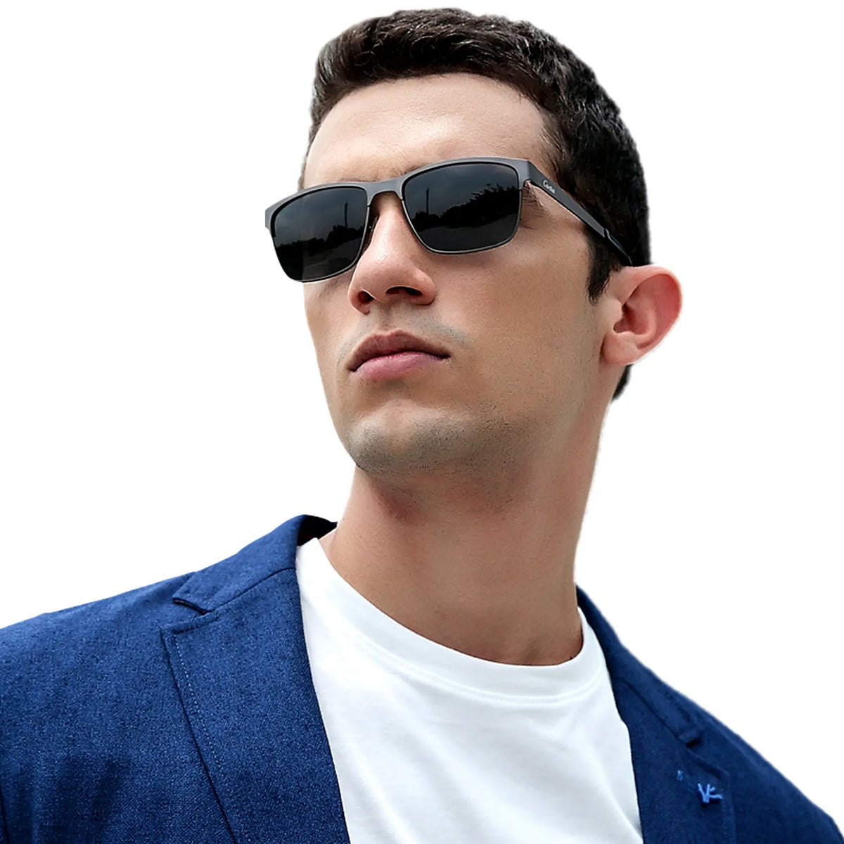 Gunmetal Daley-Stormy Sky Sunglasses