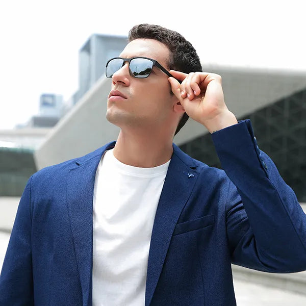Black Daley-Nightfall Reflection Sunglasses