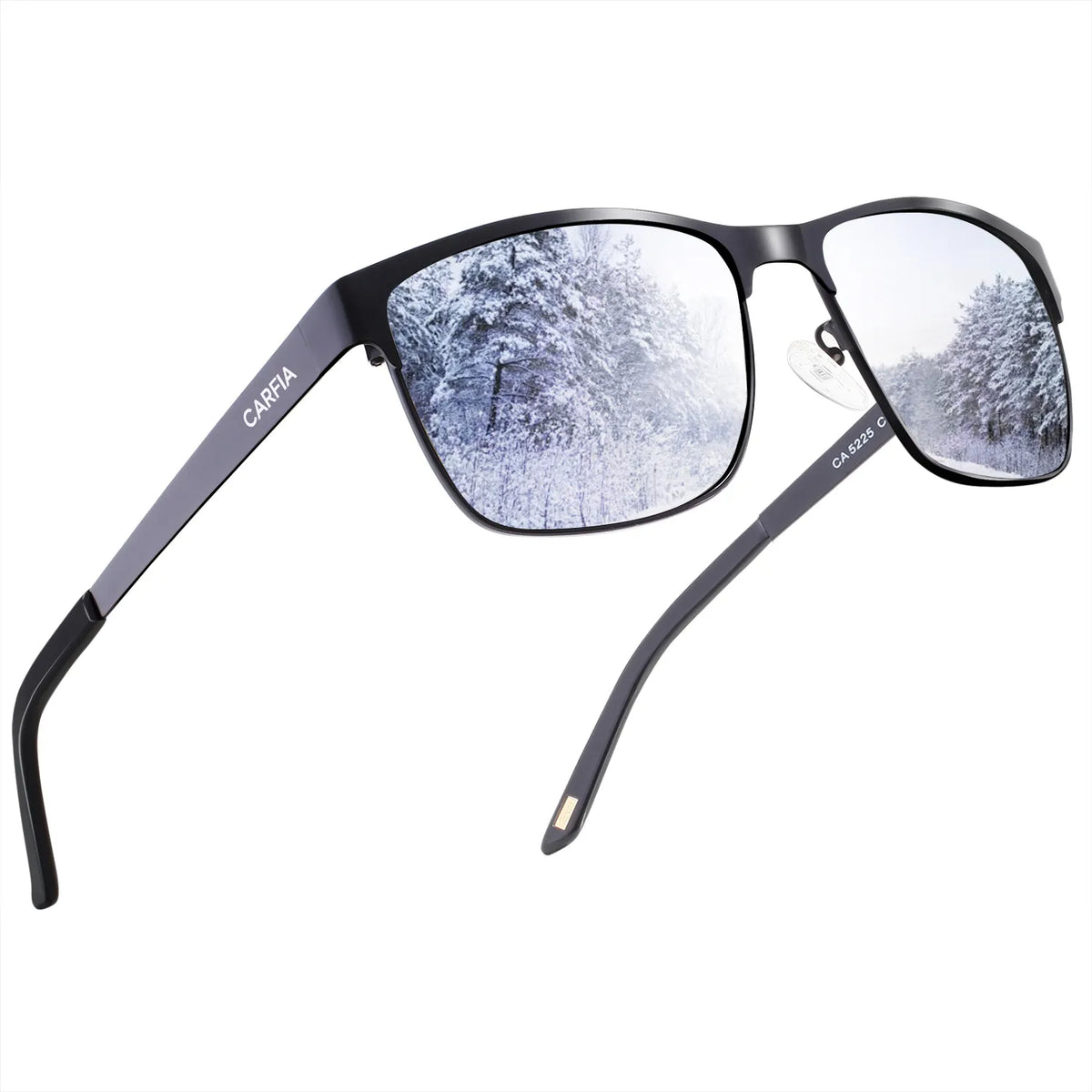 Black Daley-Nightfall Reflection Sunglasses
