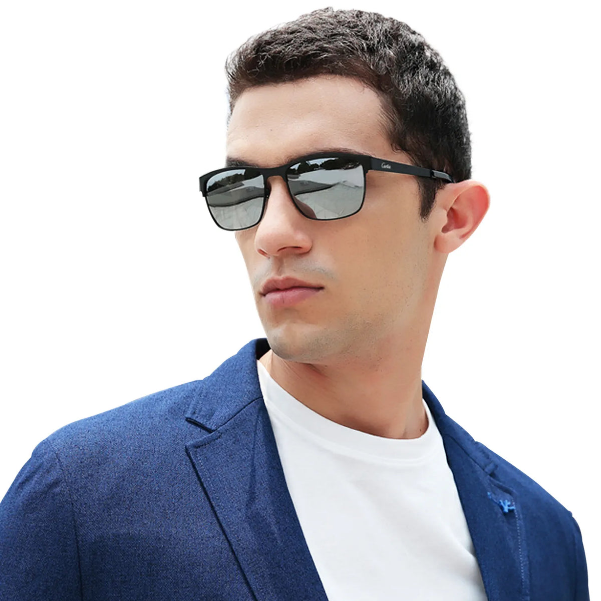 Black Daley-Nightfall Reflection Sunglasses