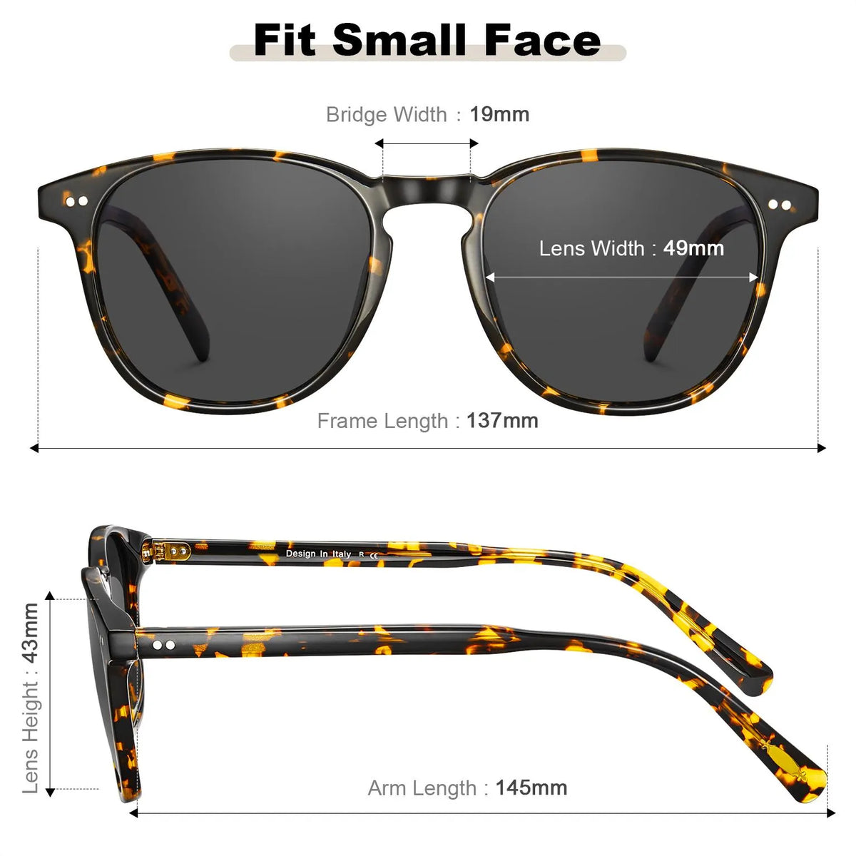 Creston Mystical Depths square acetate sunglasses, view 4