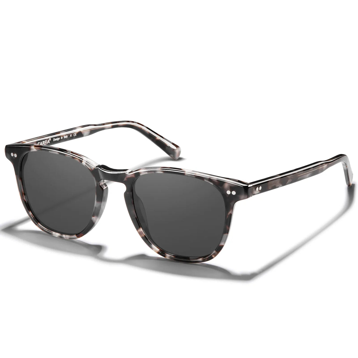 Creston Fusion Bliss square acetate sunglasses, view 3