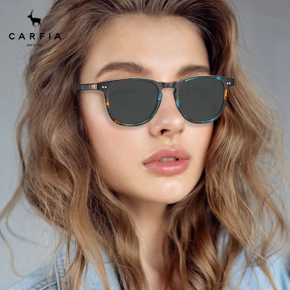 Tortoise Creston-Dual Charm Sunglasses