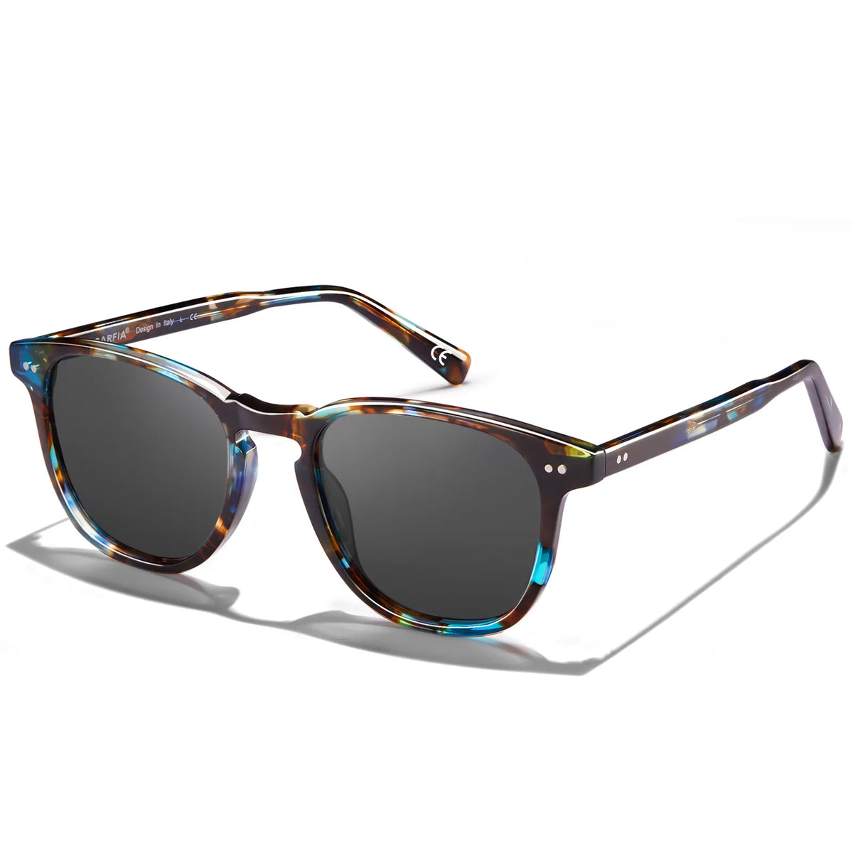 Tortoise Creston-Dual Charm Sunglasses