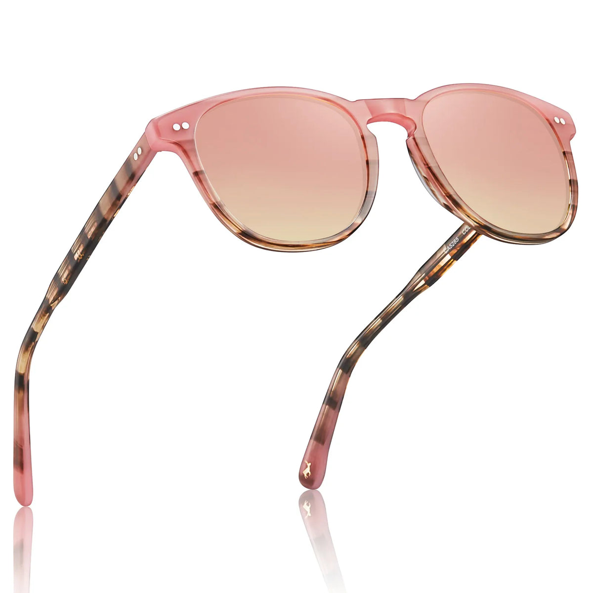 Striped Creston-Blush Sunset Sunglasses