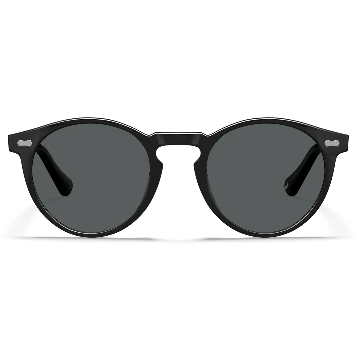 Concord Midnight Mystery round acetate sunglasses, view 1