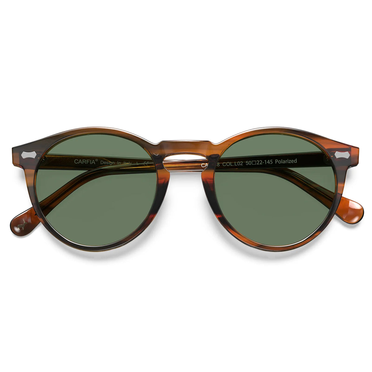 Striped Concord-Lush Forest Sunglasses