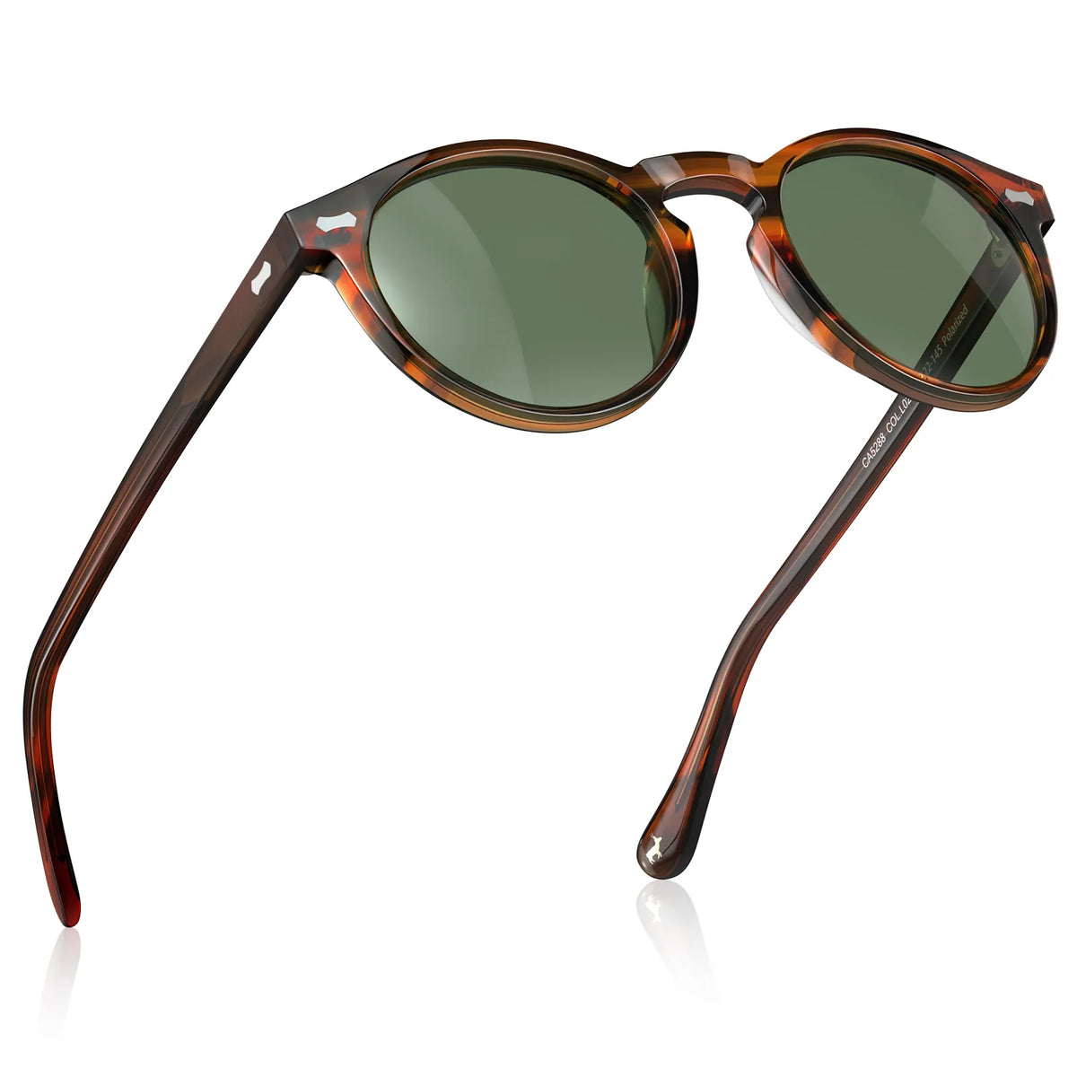 Striped Concord-Lush Forest Sunglasses