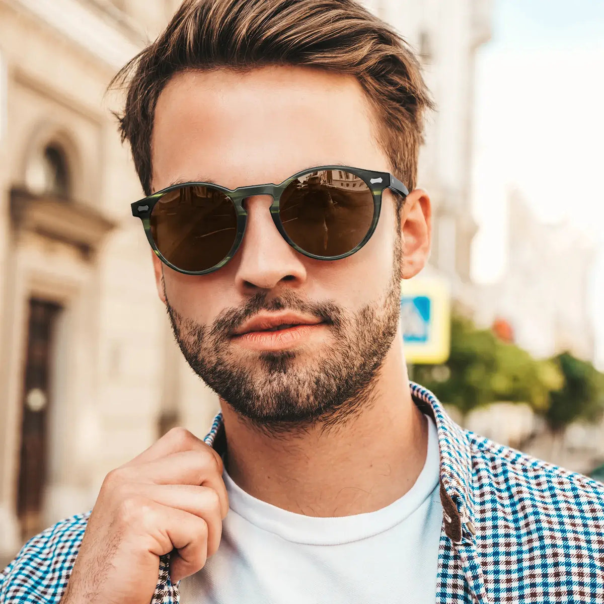 Striped Concord-Jungle Whisper Sunglasses