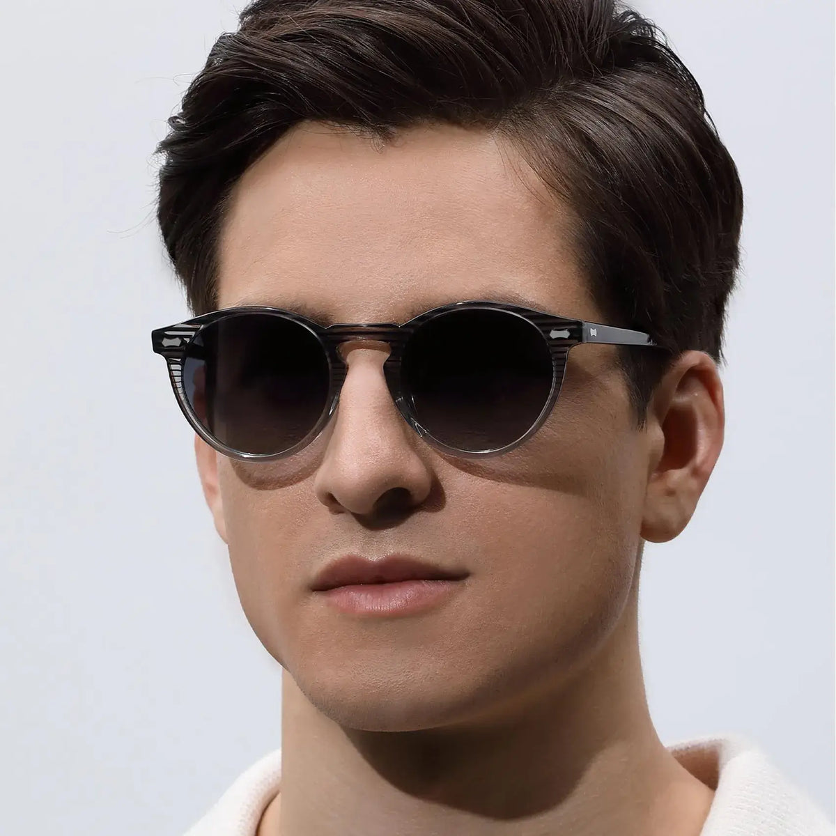 Striped Concord-Foggy Drift Sunglasses