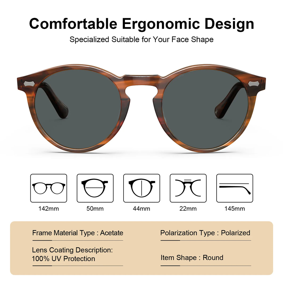 Gray Concord-Crystal Mist Sunglasses