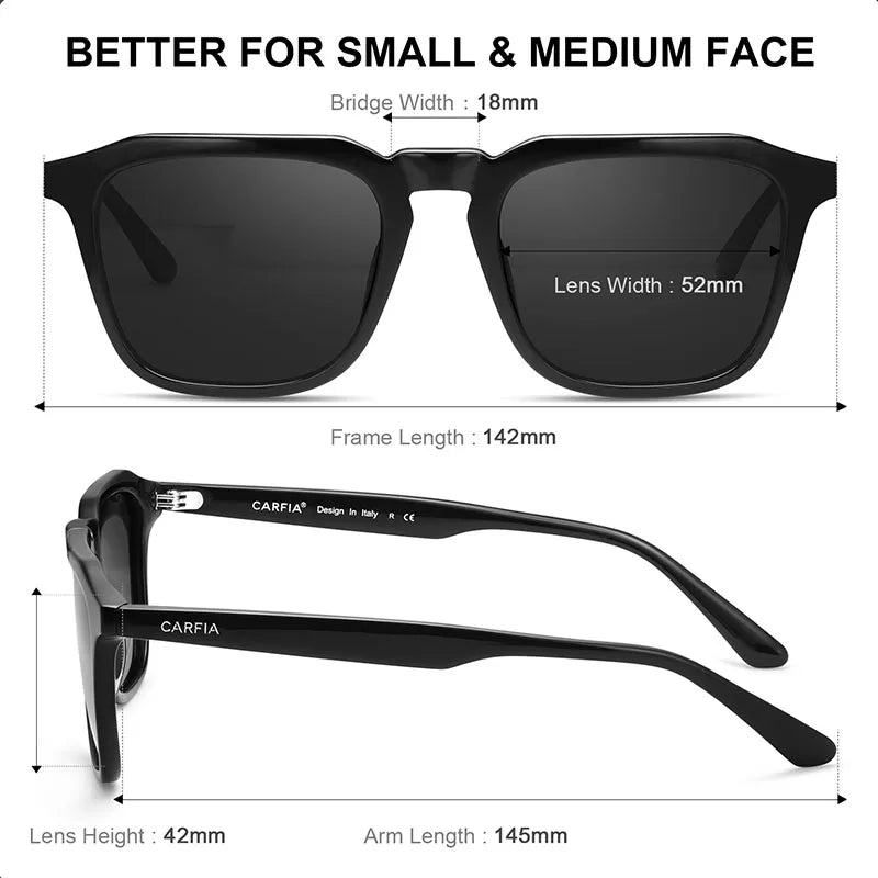 Black Albany-Nightfall Sunglasses