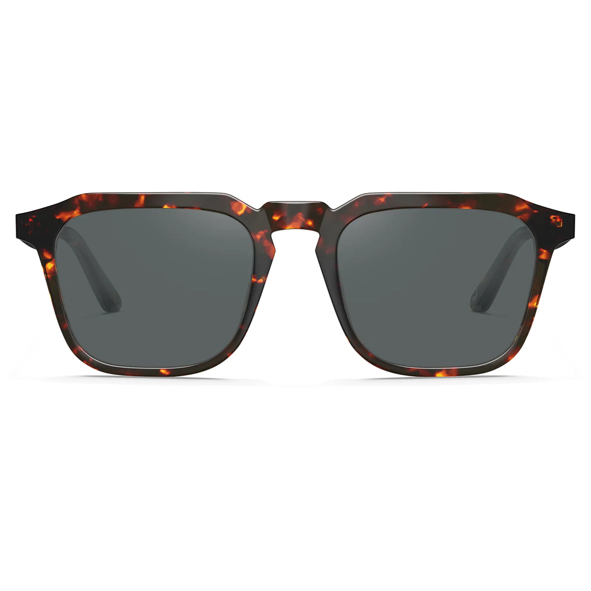 Laffia キャビテーション Acetate Polarized Men's Retro Fashion Sunglasses UV Protection