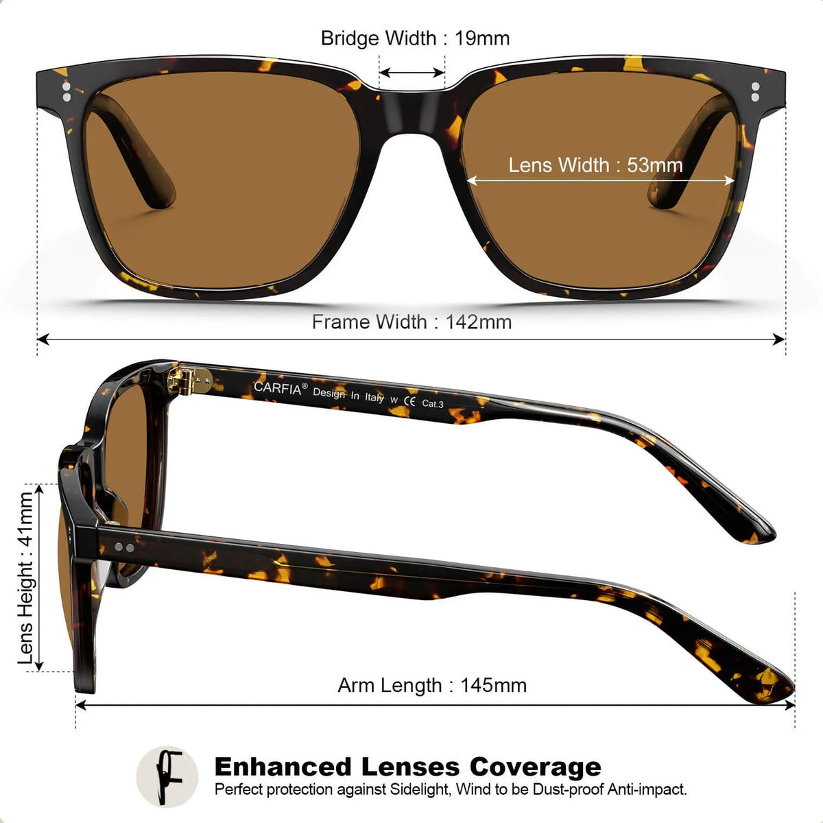 Tortoise Kenosha-Autumn Radiance Sunglasses
