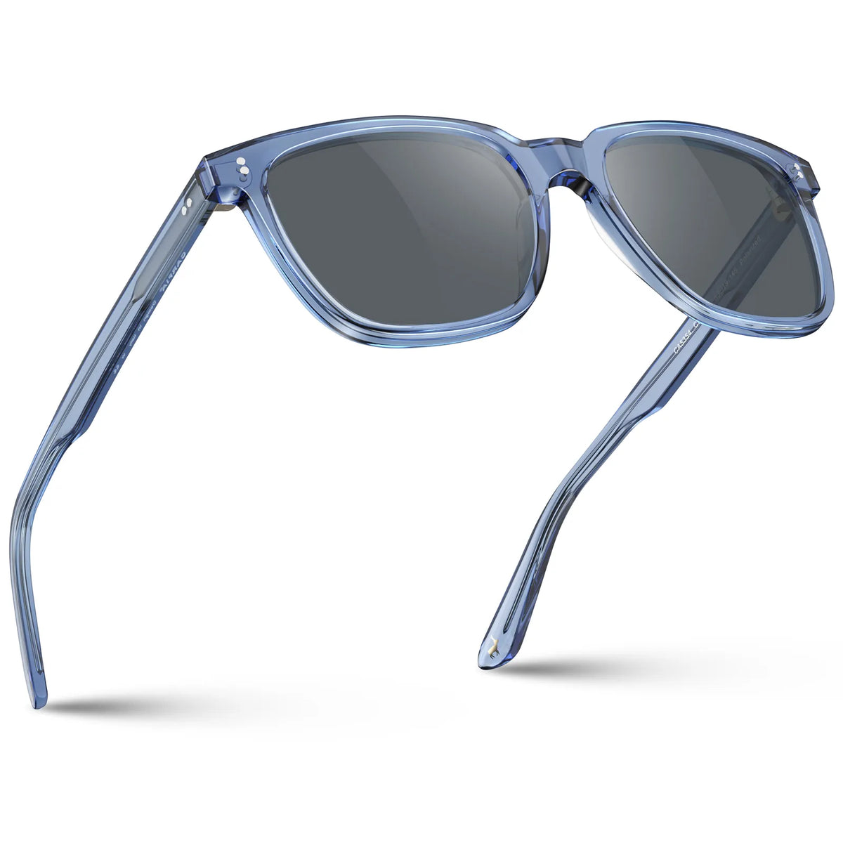 Clear blue Kenosha-Sapphire Dream Sunglasses