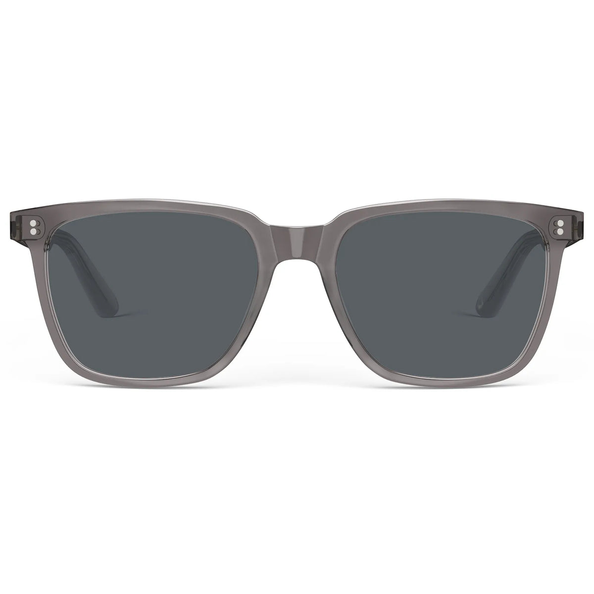 ガーフィールド Transparent Grey Frame with Grey Lenses Wayfarer Sunglasses | CARFIA