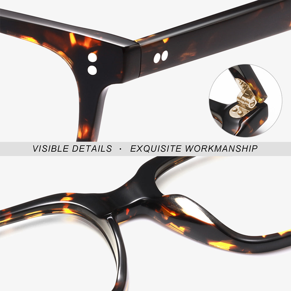 Tortoise Dominic Eyeglasses #color_tortoise