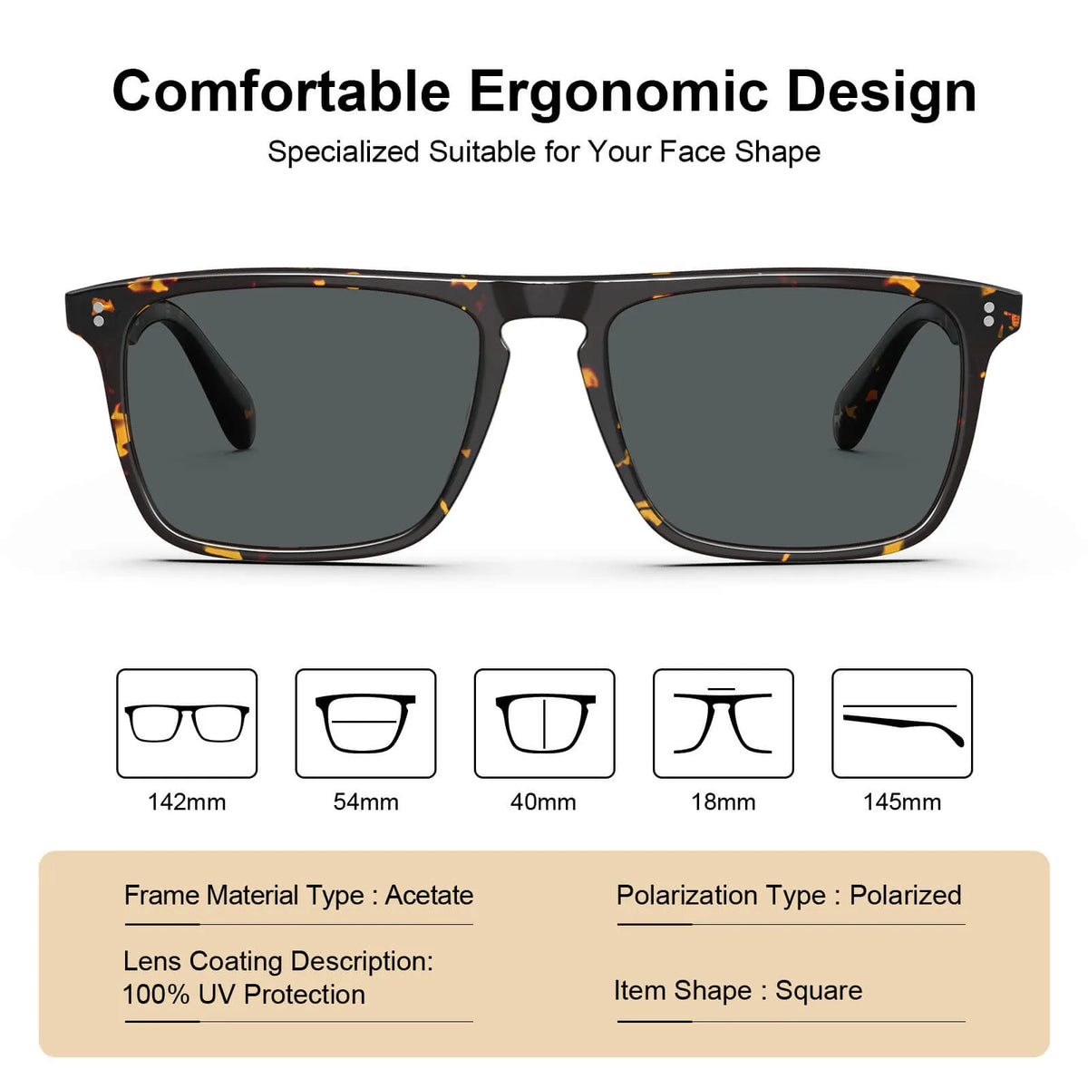 Tortoise Shelton-Desert Dusk Sunglasses