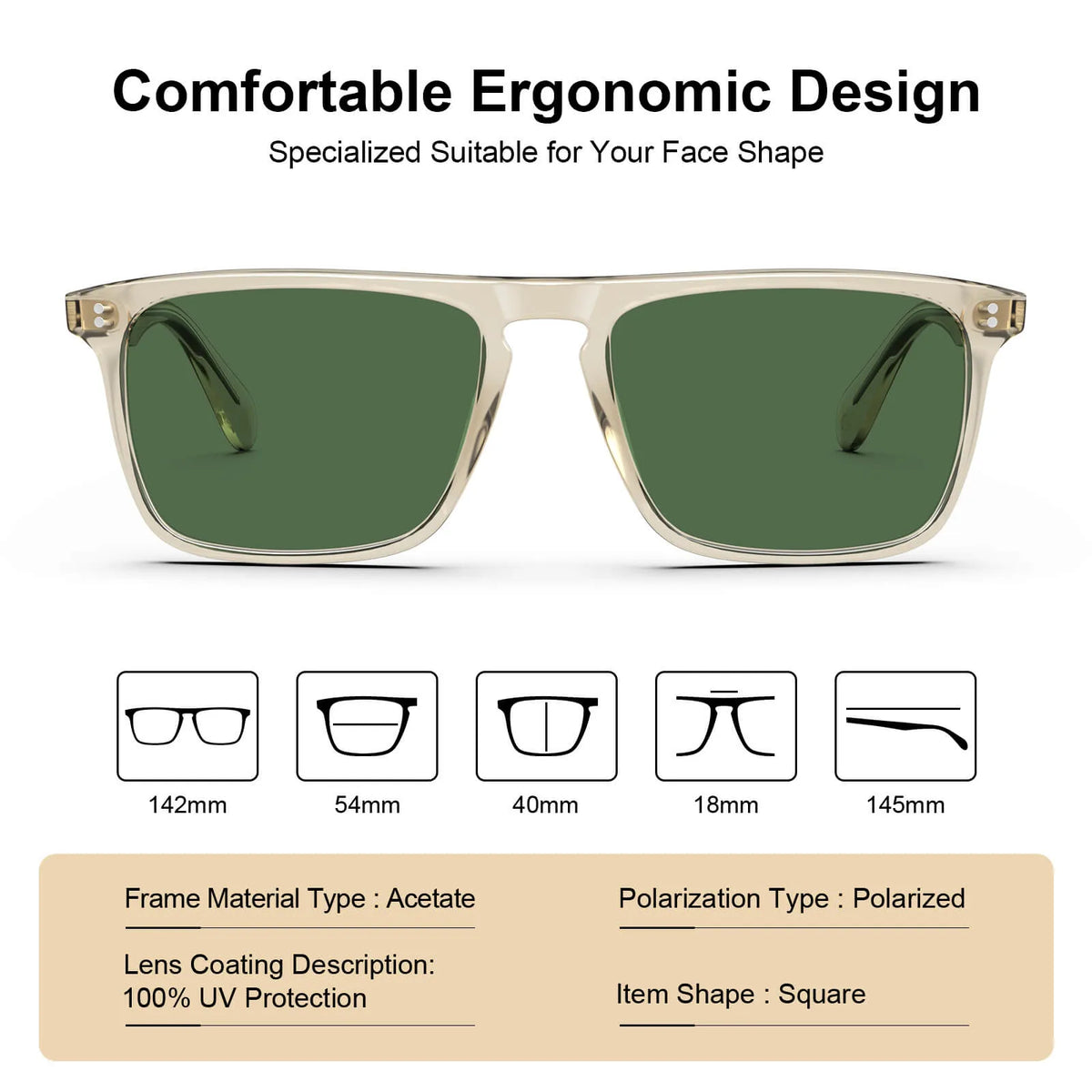 Yellow Shelton-Light Embrace Sunglasses