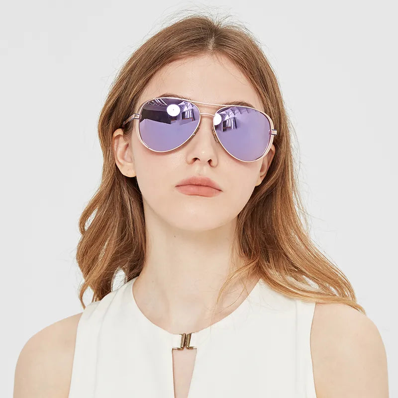Gold Seattle-Purple Dreamscape Sunglasses